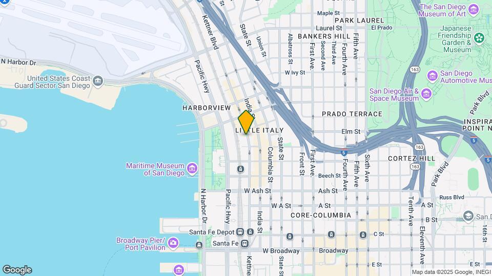 1760 Kettner Blvd Mapa y Detalles de la Ubicación