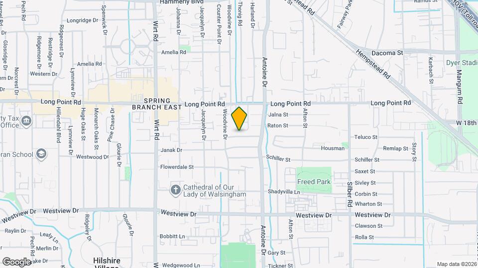 7506 Dearborn St Map and Location Details