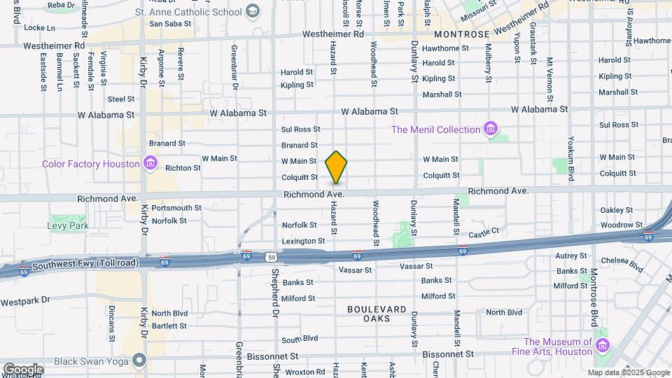 1846 Richmond Ave. Mapa y Detalles de la Ubicación