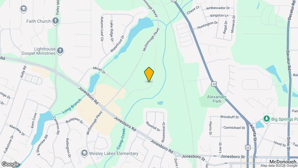 195 River Trace Ct Map and Location Details