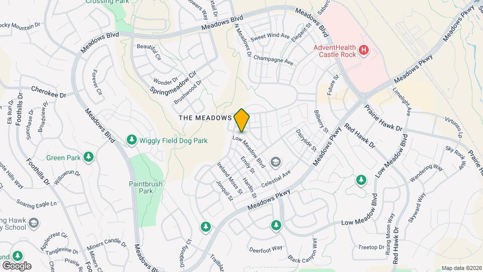 3061 Low Meadow Blvd Map and Location Details