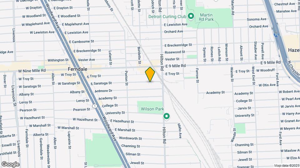 662 E Saratoga St Map and Location Details