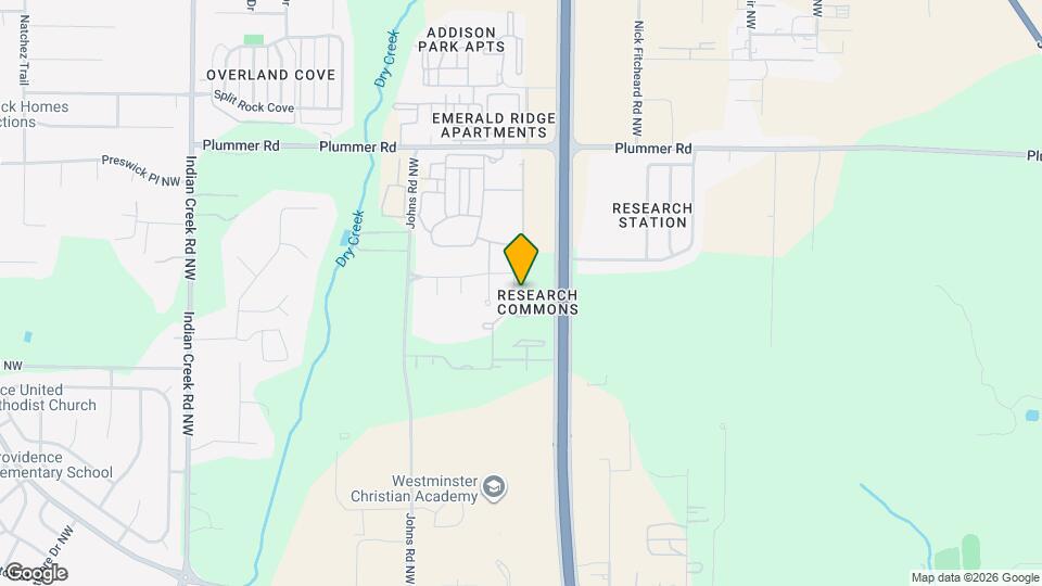 2646 Moonseed Trail NW Map and Location Details