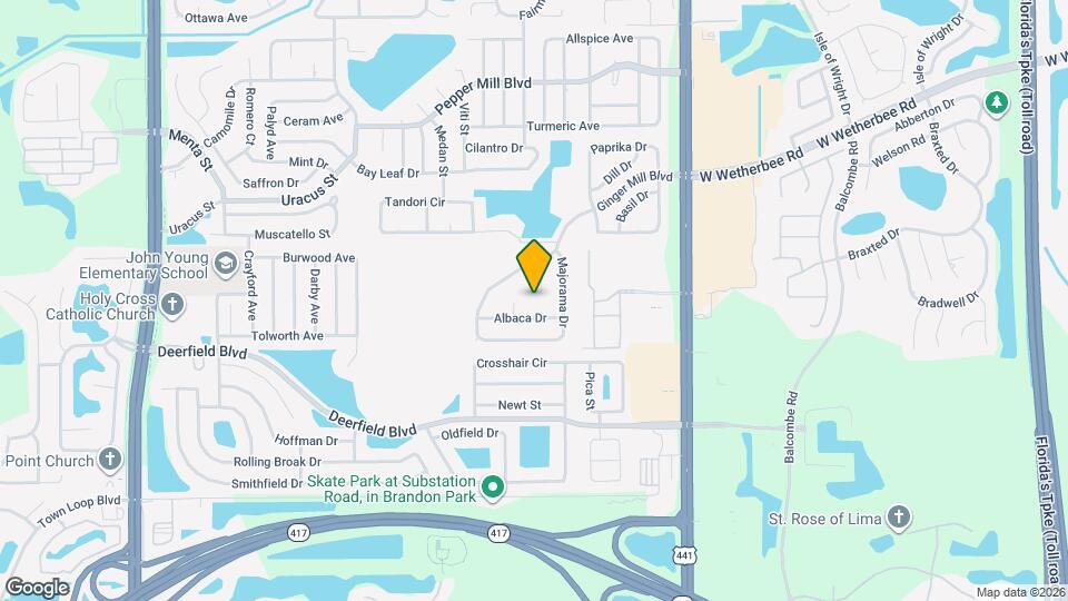 12556 Canela Ct Map and Location Details