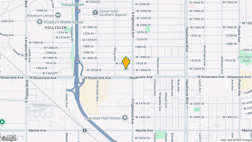 4834 W 142nd St Map and Location Details