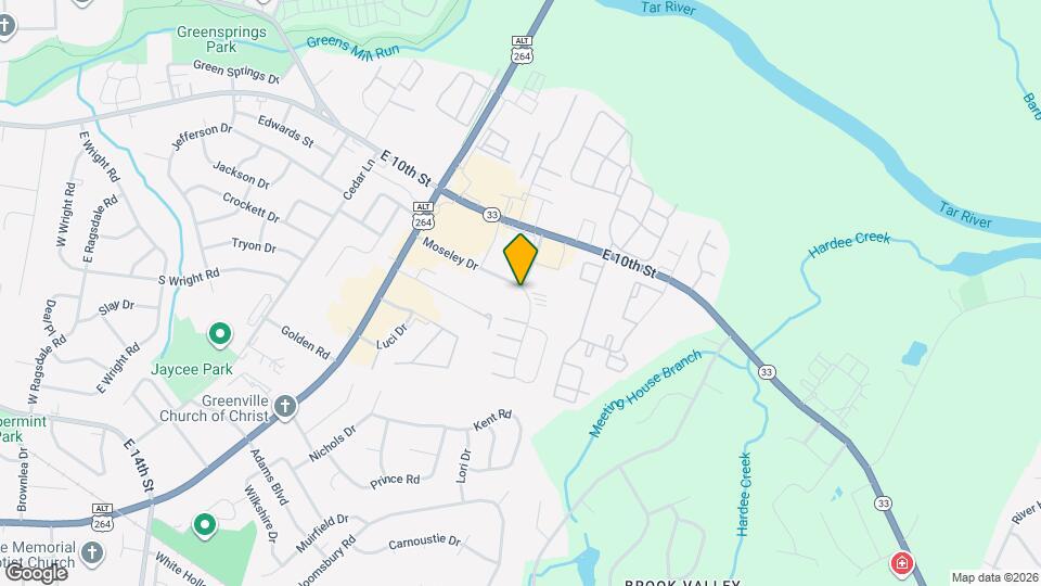 Eastern Property Management Apartments and Nearby Greenville Apartments