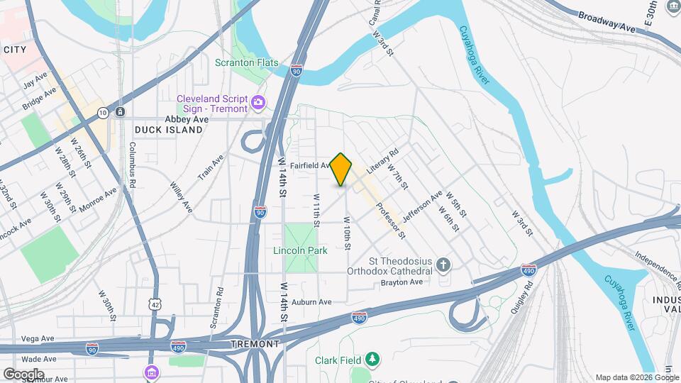 2258 W 10th St Mapa y Detalles de la Ubicación