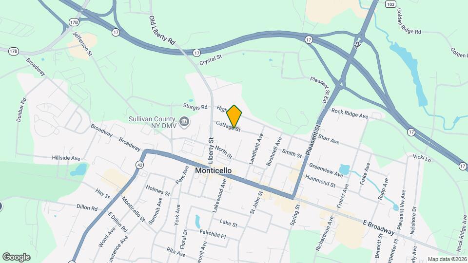 29 Cottage St Map and Location Details