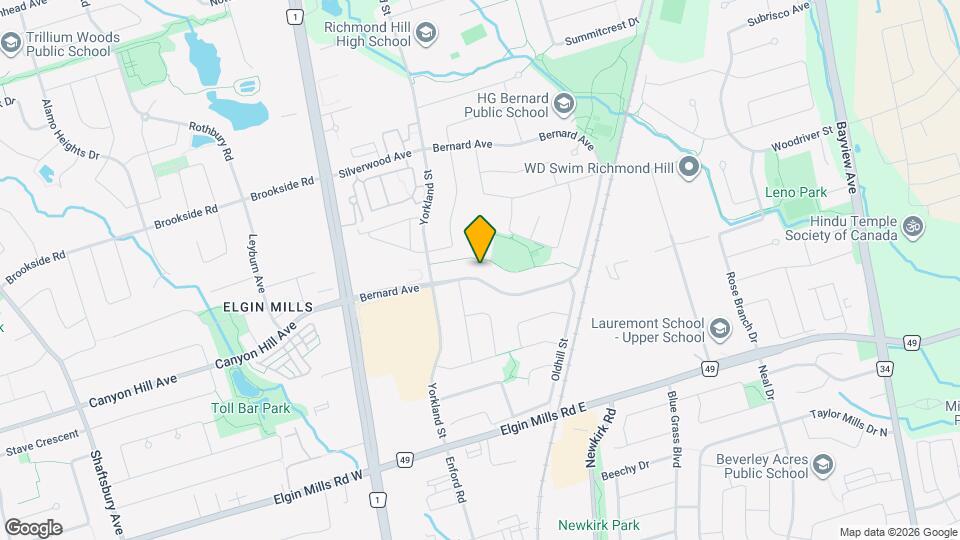 104 Bernard Ave Map and Location Details