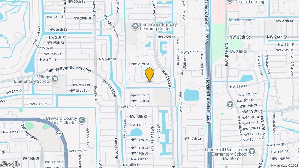 5830 NW 21st St Map and Location Details
