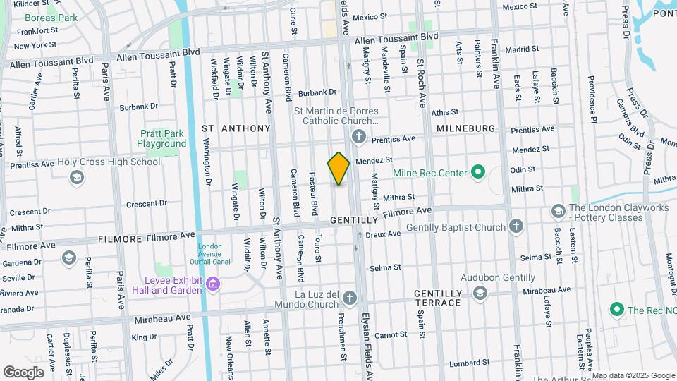 5439 Vermillion Blvd Map and Location Details