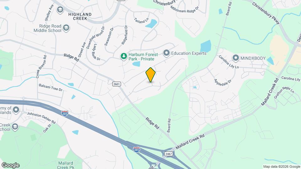 3005 Hunters Creek Ct Map and Location Details