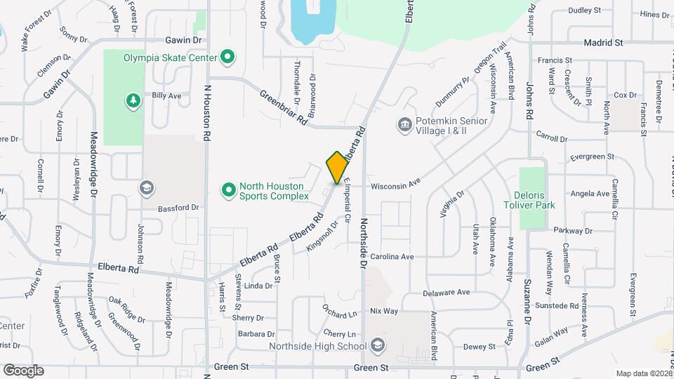 Tanglewood Apartments Map and Location Details