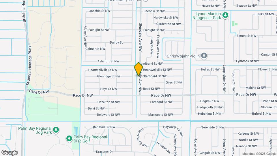 866 Glendale Ave NW Mapa y Detalles de la Ubicación