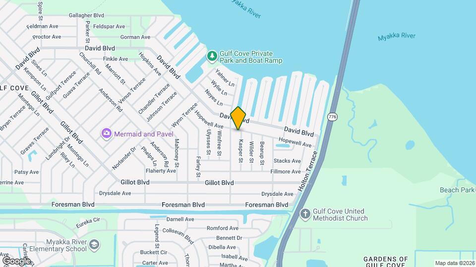 5329 Kasper St Map and Location Details