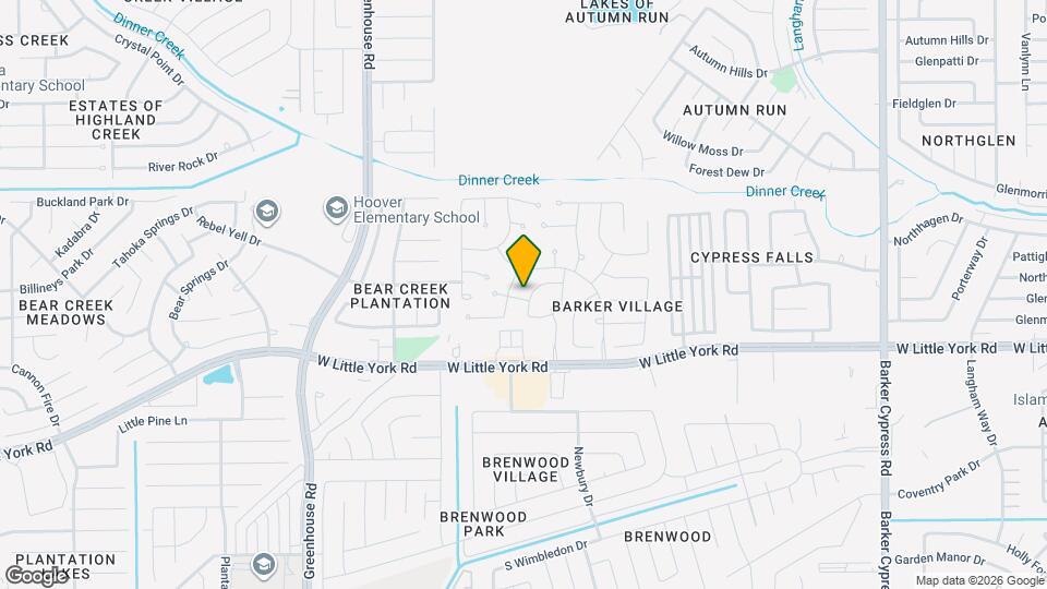 6503 Bayliss Valley Ln Mapa y Detalles de la Ubicación