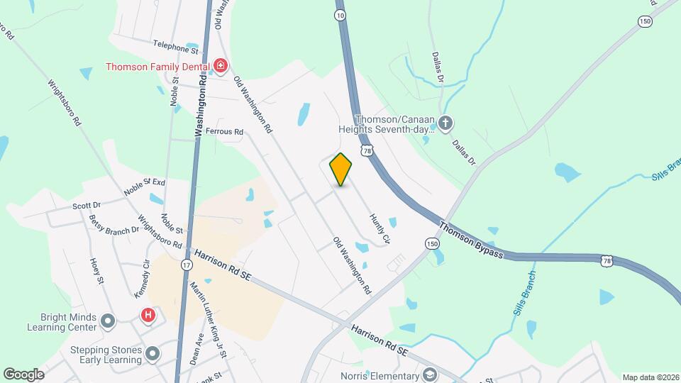 1432 Huntly Cir Map and Location Details