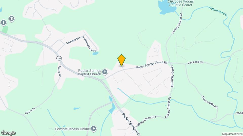 3054 Poplar Springs Church Rd Map and Location Details