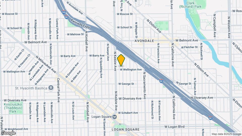 3002 N Troy St Map and Location Details