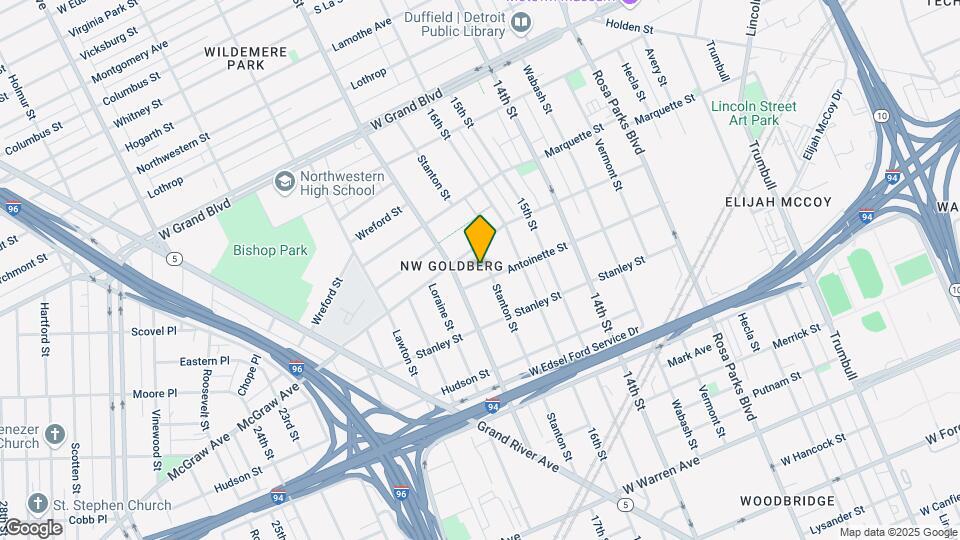 5917 Stanton St Map and Location Details