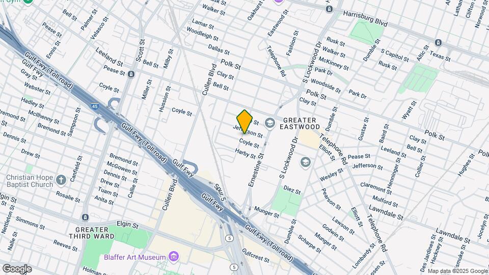 4401 Coyle St Map and Location Details