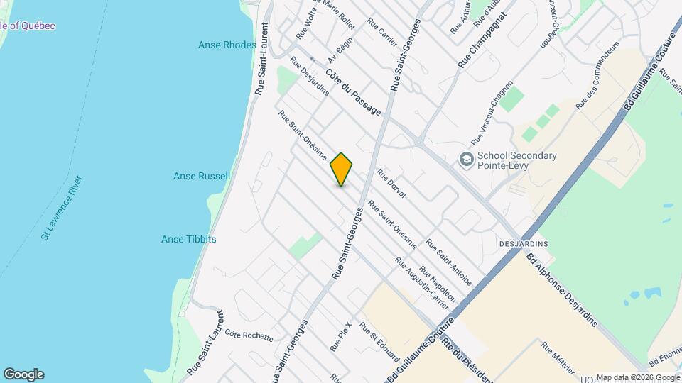 60 Napoléon Rue Map and Location Details