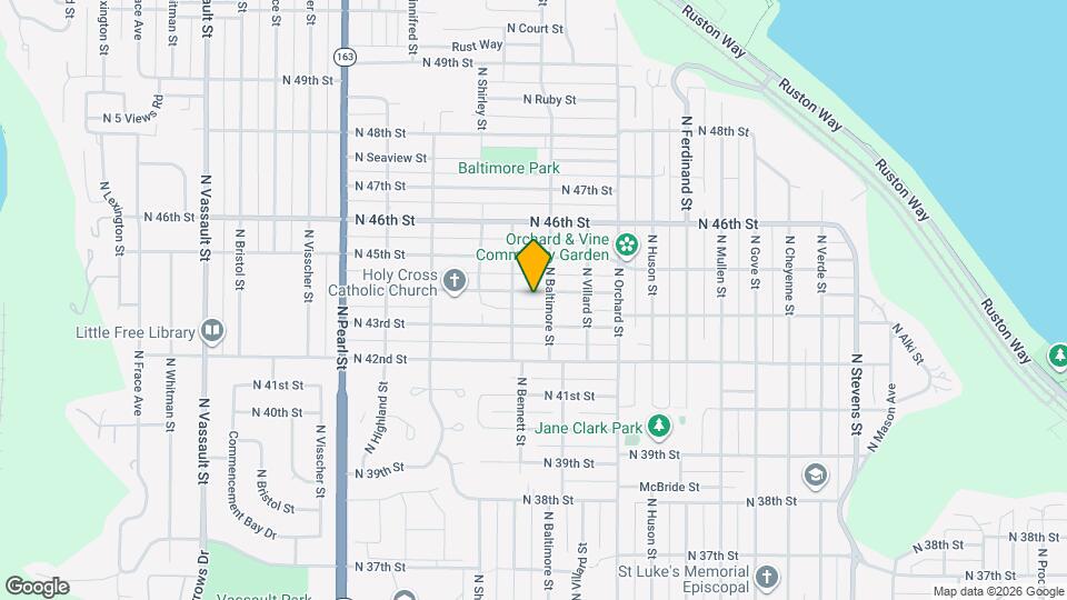 5310 N 44th St Map and Location Details