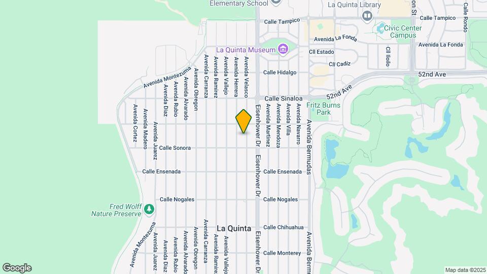 52121 Avenida Velasco Map and Location Details