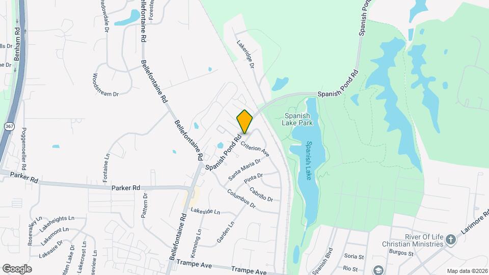 12405 Pizarro Dr Map and Location Details