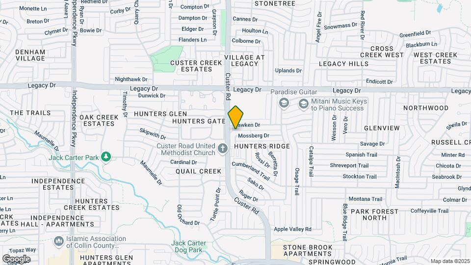 2065 Mossberg Dr Map and Location Details