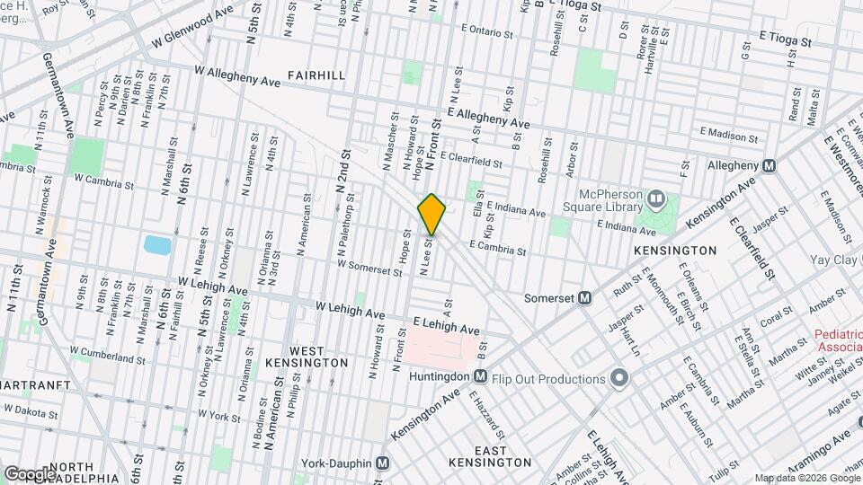 2867 N Lee St Map and Location Details