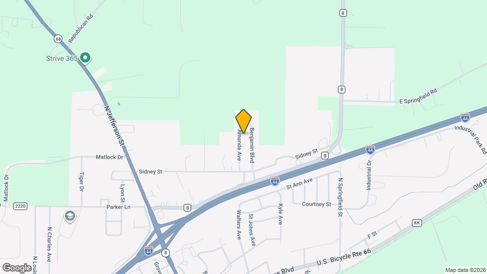 1134 Amanda Ave Map and Location Details