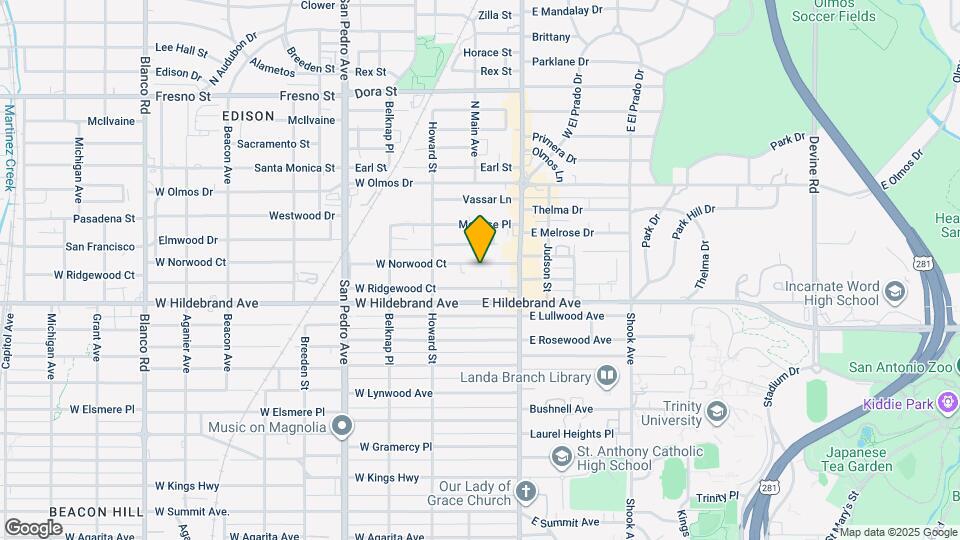 112 E Norwood Ct Map and Location Details