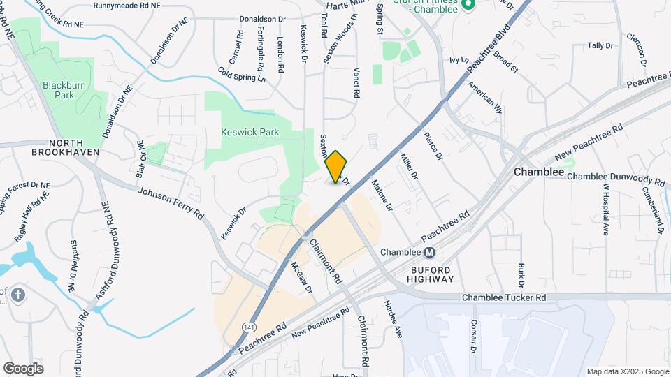5180 Peachtree Blvd Map and Location Details