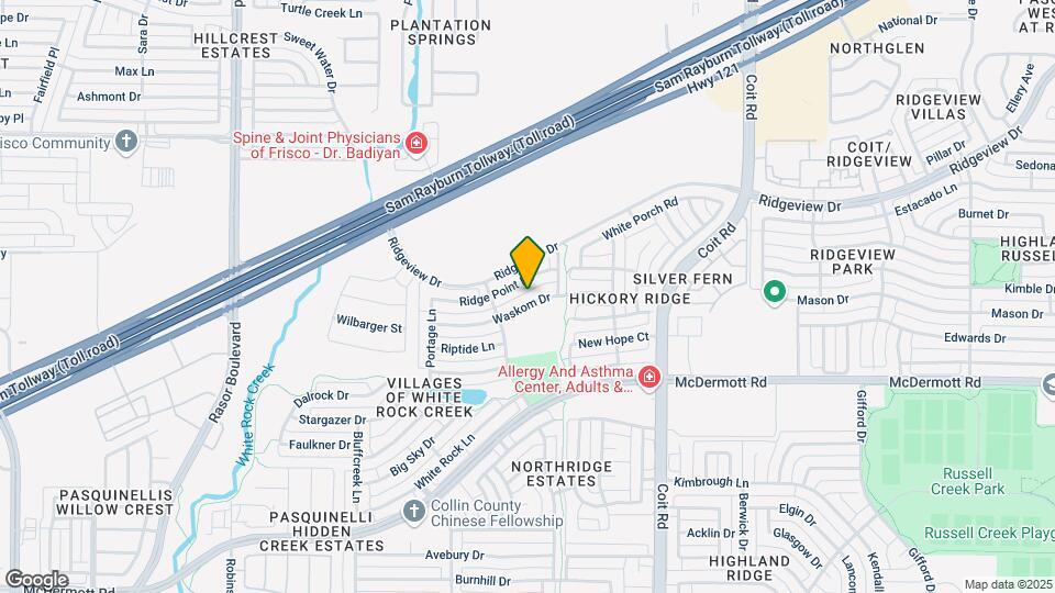 4321 Waskom Dr Map and Location Details
