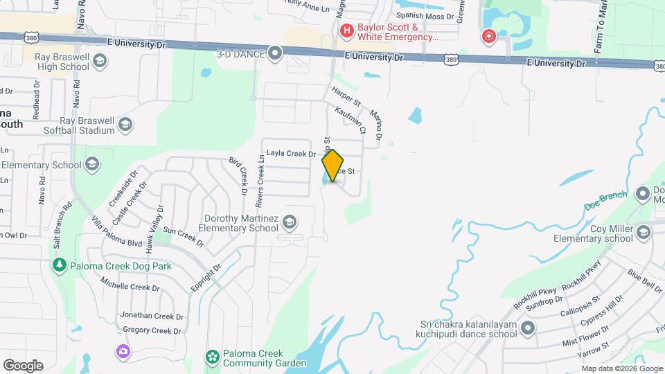 1000 Chip St Mapa y Detalles de la Ubicación