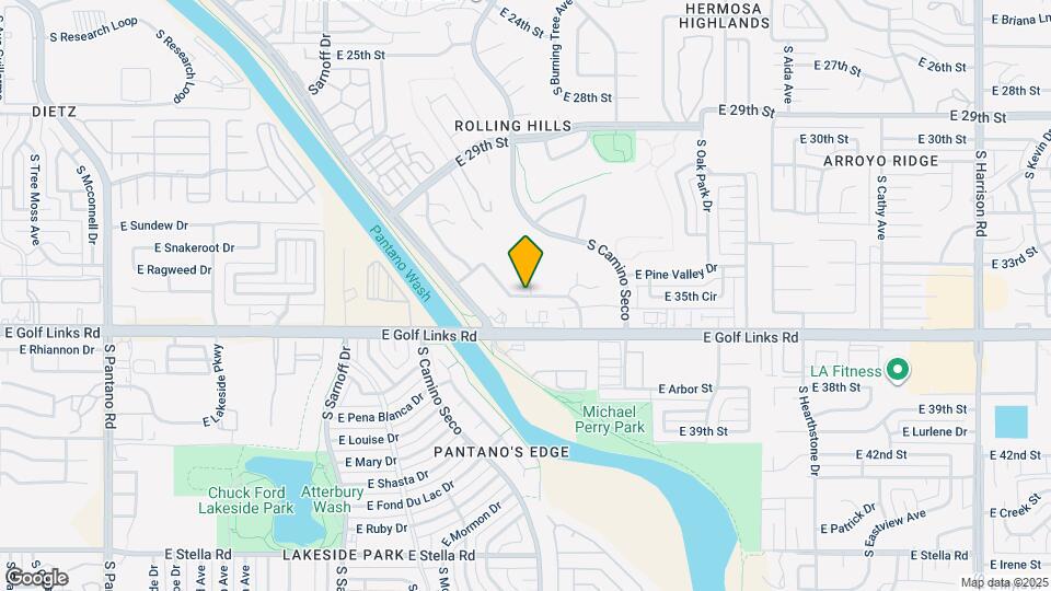 2485 South Dr Map and Location Details