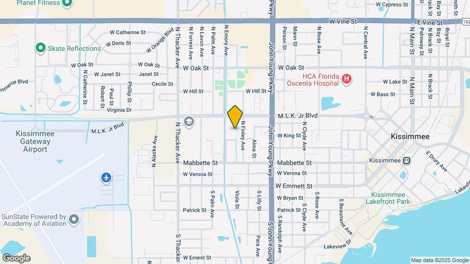408 N Rosland Dr Mapa y Detalles de la Ubicación