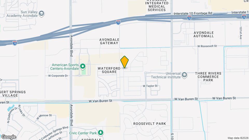 11024 W Pierce St Map and Location Details