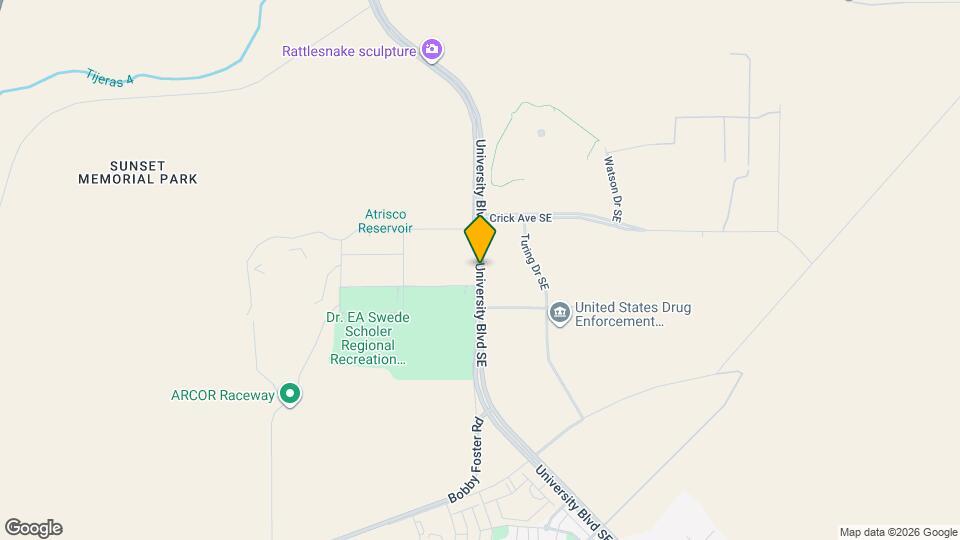 5691 University Blvd SE Map and Location Details