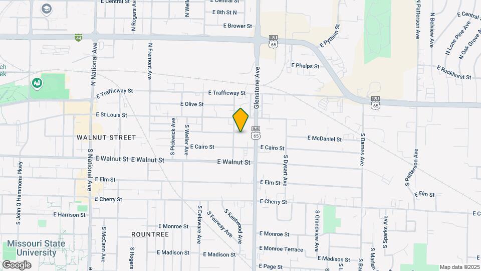 1714 E McDaniel St Map and Location Details