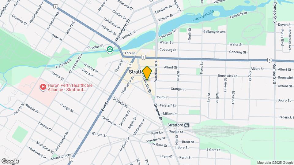 109 Downie St Map and Location Details