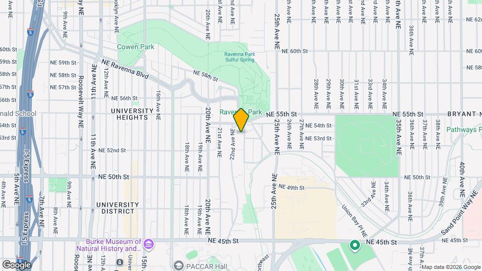 5301 Ravenna Ave NE, Unit 4 Mapa y Detalles de la Ubicación