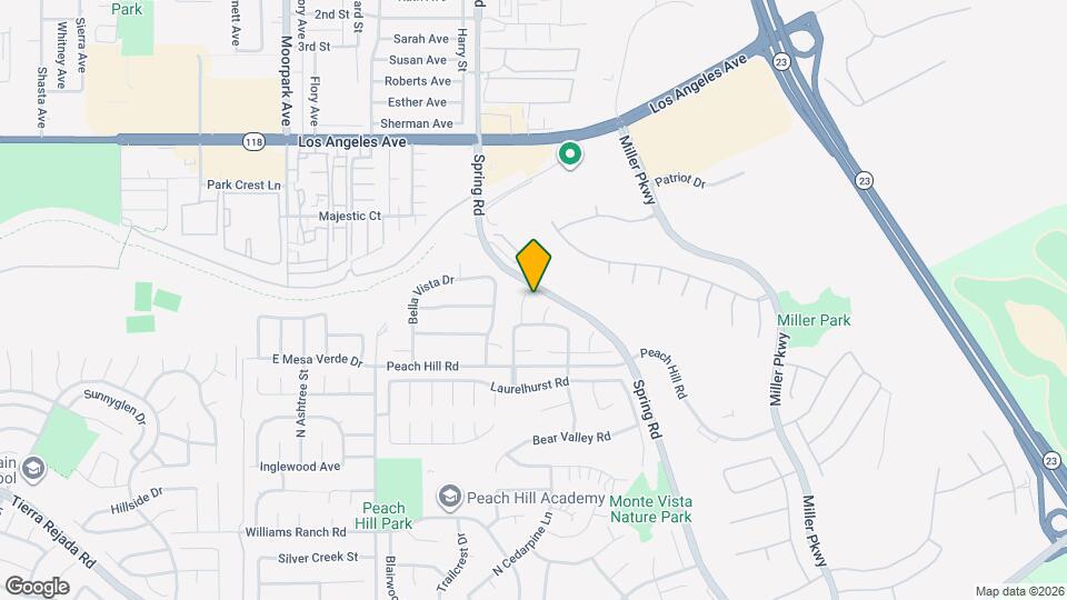 4590 Fern Valley Ct Map and Location Details