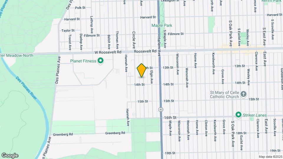 1335 Marengo Ave, Unit 1 Mapa y Detalles de la Ubicación