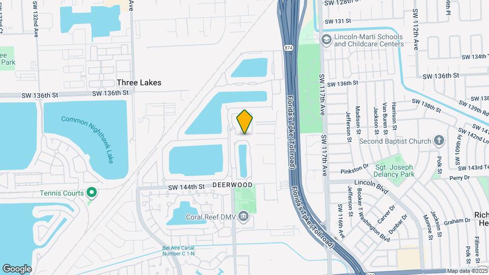 12091 SW 140th Terrace Map and Location Details