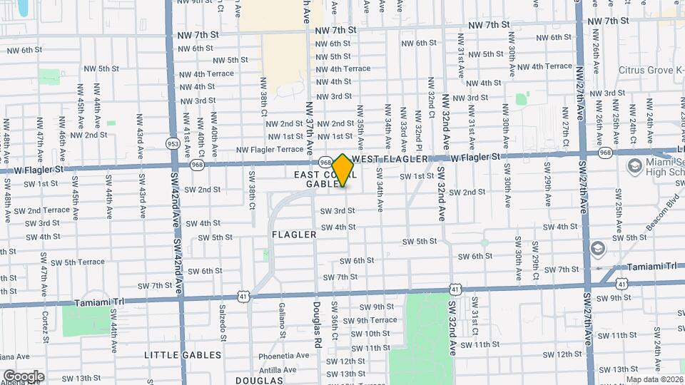 3601 SW 2nd St Map and Location Details