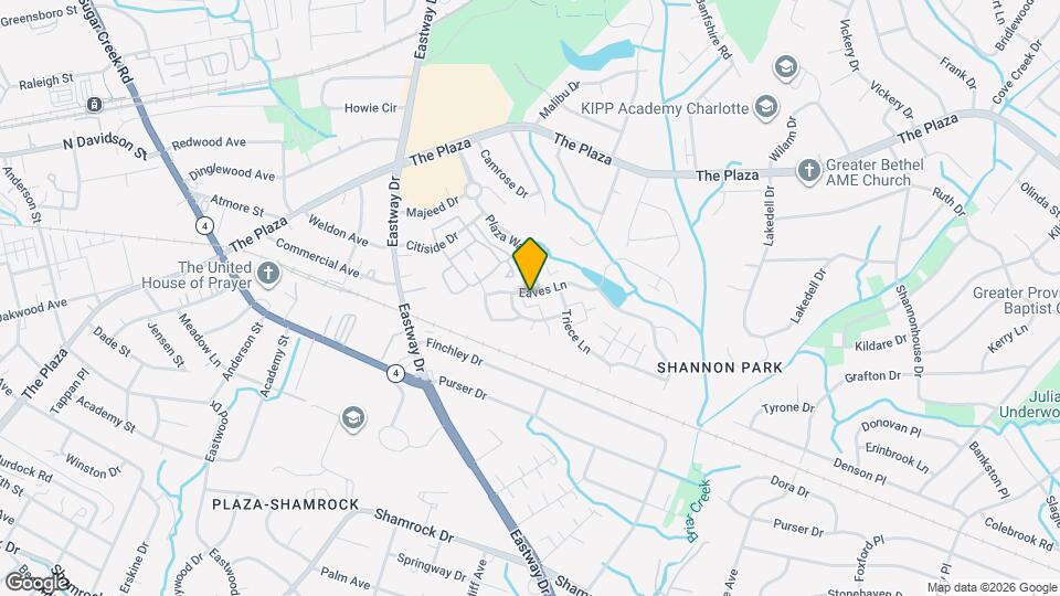 4420 Eaves Ln Mapa y Detalles de la Ubicación