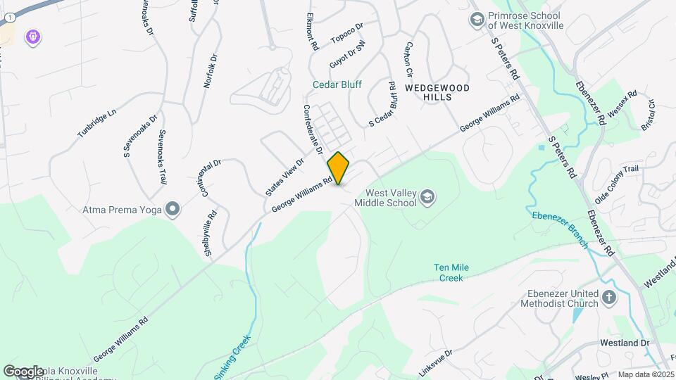 513 Confederate Dr Map and Location Details