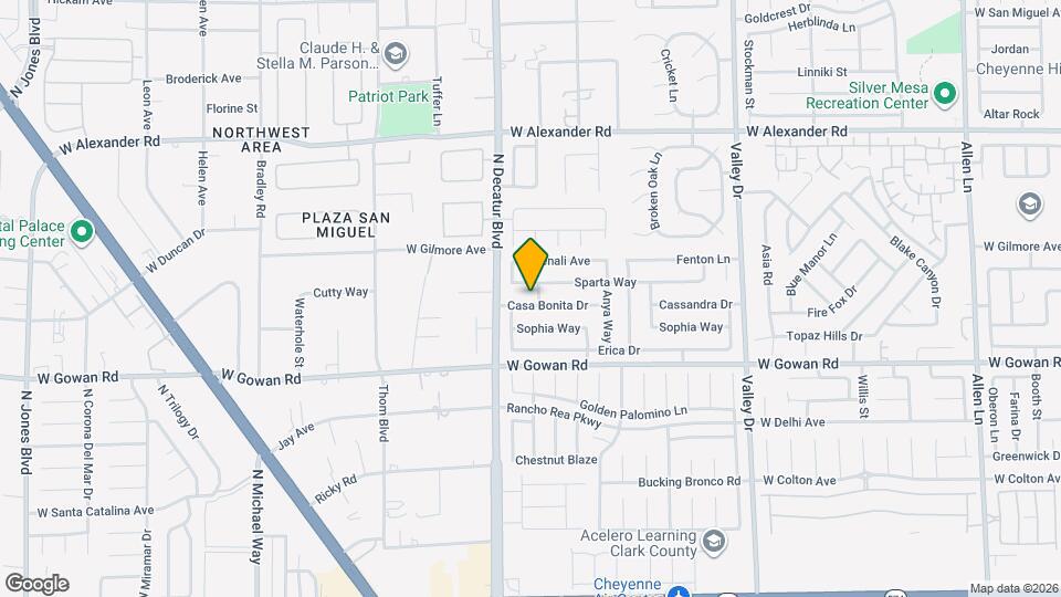 4710 Casa Bonita Dr Map and Location Details
